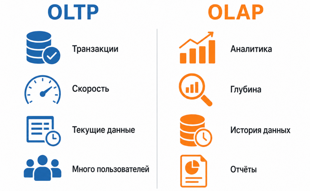 OLTP vs OLAP